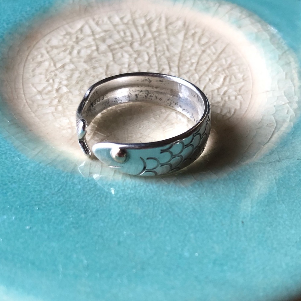 Eden Hand Arts Cape Cod Herring Fish Ring